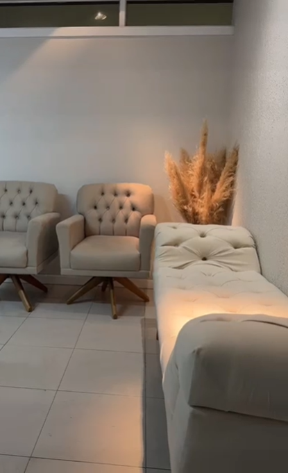 Interior do consultório Dasein